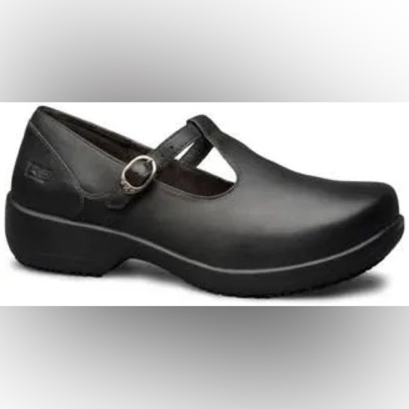 Timberland Pro Mary Jane Classic T-Strap Shoes Black 600 - Picture 12 of 12